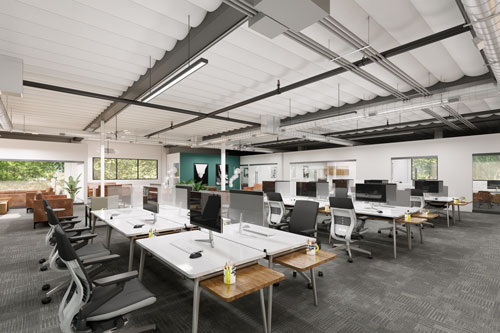 Suite 201 creative workspace at 2333 Utah Avenue