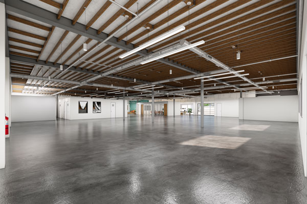 Industrial interior at 2333 Utah Avenue